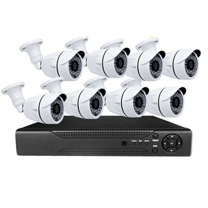 Système de sécurité CCTV 8 canaux 1080P AHD, kit de surveillance avec vision nocturne, utilisation intérieure et extérieure - Product Image 1