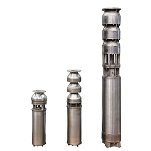 ปั๊มจุ่มใต้น้ำแบบหล่อขึ้นรูปด้วยวิธี Investment Casting ทำจากเหล็กกล้าไร้สนิม พร้อมสายไฟยาวพิเศษ ปรับแต่งได้ตามความต้องการด้วยการวาดแบบ High Head Drawing - Product Image 1