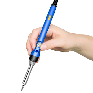 <span class=keywords><strong>220V</strong></span> hoặc <span class=keywords><strong>110V</strong></span> 60W điều chỉnh nhiệt độ Hàn Hàn làm lại trạm nhiệt bút mẹo hàn điện để sửa chữa - Product Image 2