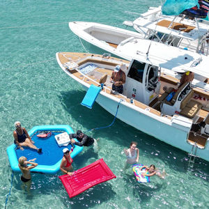 अनुकूलित आकार वाणिज्यिक पोर्टेबल फ्लोट स्विमिंग पूल नदी के लिए inflatable फ्लोटिंग वाटर हैममॉक - Product Image 6