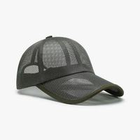 Nouvelle casquette de baseball respirante en maille, 6 pièces, avec logo personnalisable, tendance et polyvalente, couleur unie réglable pour l'été