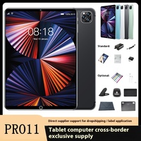 Tablette PC Android 13 Pro11 de 10,1 pouces en gros, MTK HD intelligente industrielle avec Bluetooth, emplacement pour carte vocale pour le commerce électronique transfrontalier