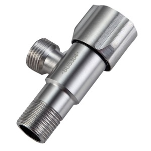 Robinet d'angle en acier inoxydable 1/2 po NPT pour l'alimentation en eau chaude et froide - Product Image 4