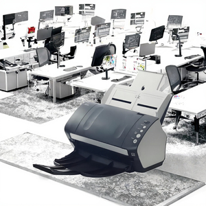 Hot bán Fujitsu Fi-7160 USB 2.0 & Com giao diện máy quét tái sản xuất Duplex tép-fed ADF tài liệu Máy quét 500scan/sec kho - Product Image 3