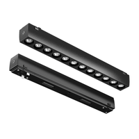 RONSE Ultra Slim 24V Rail lumineux magnétique encastré dans le mur Rail lumineux magnétique linéaire européen