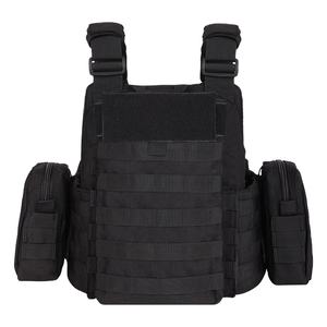 Chaleco Táctico de Poliéster Transpirable Personalizado, Traje de Entrenamiento de Camuflaje de Secado Rápido para Exteriores con Bolsa de Pecho - Product Image 3
