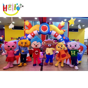 Tổ chức sự kiện trang trí <span class=keywords><strong>Inflatable</strong></span> phim hoạt hình vòm plim plim Đảng trang trí sân khấu <span class=keywords><strong>Inflatable</strong></span> nền vòm - Product Image 6