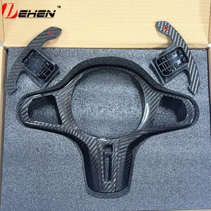 Cubiertas de Fibra de Carbono para Volante para BMW Serie 1 <span class=keywords><strong>2</strong></span> 3 4 5 6 7 8 G20 G22 G26 G42 i3 i4 M240i G80 G82 G87 F90 F95 F96 - Product Image 4