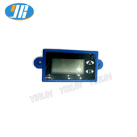 7-Digit LCD Digital Display Coin Counter Meter listrik permainan Arcade suku cadang mesin dengan lampu latar plastik dapat direset