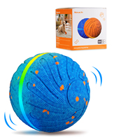 Jouet pour chien en plastique rechargeable, durable et écologique, en forme de robot avec capteurs tactiles – Jouet souple moderne pour le Nouvel An et Noël