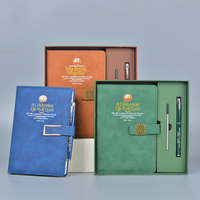 Meistverkauftes Premium-Leder-Notizbuch-Set A5 Hochwertige Textur für Geschäftsgeschenke, Geschäftstreffen & Dolmetschen