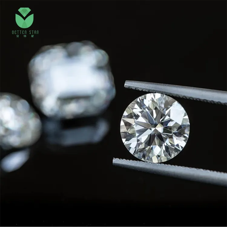 卸売Cvdダイヤモンド0.01-2カラットVVS/VS/SIラボ成長ダイヤモンドHPHTラボダイヤモンドIGI