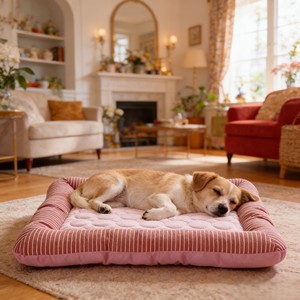 Summer Ice Silk Pet Mat <strong>Cool</strong> Breathable Multi-functional Ice Nest <strong>Pad</strong> for Small Medium Dog Cat Indoor Sleeping Rest Pet Bed - Product Image 4