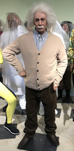 Nhà khoa học nổi tiếng Silicone Kích thước cuộc sống sáp con số để bán - Product Image 2