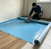 Tapis de protection de sol en feutre bleu imprimé sur mesure, auto-adhésif, antidérapant, résistant à la peinture, en rouleau, pour la décoration intérieure et la protection des escaliers