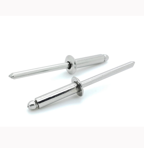 Nhôm/thép không gỉ ISO tiêu chuẩn Lớp 6 nhiệt thép carbon đóng cuối đinh tán mù Đầu phẳng rắn Pop đinh tán - Product Image 6