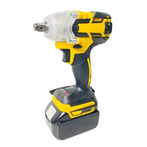 ポータブル充電式ブラシレスリチウム電動インパクトレンチ 高出力多機能バッテリーコードレストルクレンチ - Product Image 1