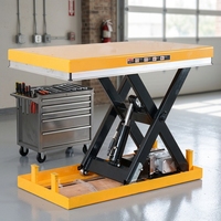 Table élévatrice à ciseaux électrique JIALITE série HW à hauteur de levage personnalisée, plateforme à ciseaux non standard pour les tâches spéciales sur les lignes d'assemblage