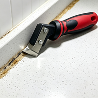 GORVIA CTR-32 Grattoir multi-usages en silicone pour l'élimination de vieux joints, le nettoyage de la coulis et les projets de réparation domestique – Outil de décapage de mastic