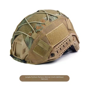 TONMO Housse de <span class=keywords><strong>casque</strong></span> tactique universelle unisexe, respirante, durable, camouflage, pour l'extérieur, best-seller transfrontalier - Product Image 5