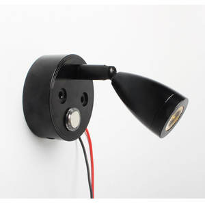 LED Rv barco yate lectura dormitorio lámpara de pared Lámpara de lectura <span class=keywords><strong>libro</strong></span> con puerto de carga USB cuatro colores para luz corporal estilo moderno - Product Image 6