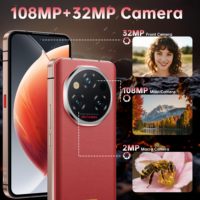 Nouveau Smartphone Robuste OUKITEL WP210 Original 6.7" FHD+ AMOLED 12Go+512Go 8800mAh 45W Caméra 108MP Téléphone Portable Renforcé IP68