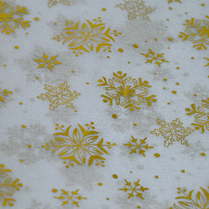 Tissus <span class=keywords><strong>Organza</strong></span> Imprimés Haute Qualité en Gros Motifs Flocons <span class=keywords><strong>de</strong></span> <span class=keywords><strong>Neige</strong></span> - Product Image 5