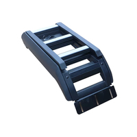 Cubierta de Caja de Camioneta NP300 Personalizable de Alta Calidad con Escalera Lateral con Cerradura, Tipo Rígido, Aleación de Aluminio, Diseño Fácil de Usar