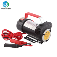 Pompe de transfert de carburant diesel portable 12 V 24 V, extracteur d'huile électrique 12 V CC, pompe à engrenages hydraulique 40 l/min