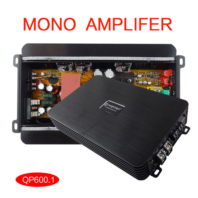 Car Audio Amplifier Class D Amplifier , Q-PERTORS QP600.1 Mono Amplifer 600w*1 Channel