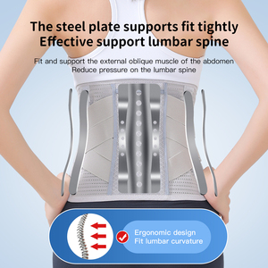 Cinturón de Soporte Lumbar Portátil USB Transpirable con Doble Tirante para Alivio del Dolor de Espalda Baja para Hombres y Mujeres - Product Image 2