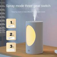 Diffuseur d'arômes portable YINHI avec lumières LED colorées, rechargeable par batterie, sans fil, humidificateur d'air de grande capacité 600 ml, pour voiture