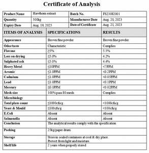Polvo de extracto de hoja de baya de espino seco de plantas de jugo de espino <span class=keywords><strong>natural</strong></span> puro - Product Image 4