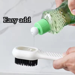 Wholesale Multi-purpose High-quality Soft-bristled Shoe <b>Brush</b> Self-dosing Household <b>Cleaning</b> Tool - Product Image 6