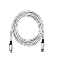 Câble de charge rapide tressé en nylon Ilepo 60W 3A avec conducteur en cuivre étamé 2m pour ordinateur, téléphone USB 2.0 USB-C/Micro