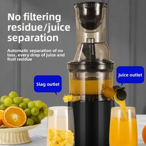 Totalmente Automático <span class=keywords><strong>Juicer</strong></span> Lento Uso Doméstico Extrator Elétrico De Suco De Leite De Soja Recurso De Separação De Polpa Multi-Funcional para Frutas - Product Image 4