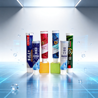 Tube de dentifrice laminé ABL rechargeable OEM ODM, étanche, 100 ml, qualité cosmétique, vide