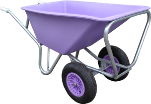 <span class=keywords><strong>Brouette</strong></span> de 200 litres, capacité de charge de 250kg pour la construction du jardin de <span class=keywords><strong>chevaux</strong></span> et des feuilles - Product Image 5