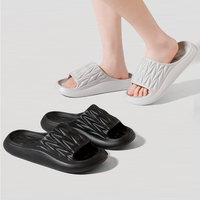 Mules ouvertes antidérapantes et respirantes en EVA pour femmes – Sandales plates confortables pour intérieur et extérieur, idéales pour la salle de bain – Tendance mode été