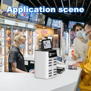 แท่นชาร์จโทรศัพท์ POS อัจฉริยะ12ช่องสถานีพาวเวอร์แบงค์แบบใช้ร่วมกัน-4G/WiFi ใช้สถานีชาร์จเช่าสำหรับพื้นที่ค้าปลีก - Product Image 6