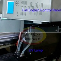 Imprimante numérique à jet d'encre UV pour film PE PP PVC en rouleau, machine d'impression d'étiquettes, boîte à lumière couleur, impression sur cuir en rouleau