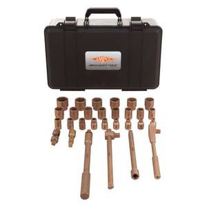 AMPCO-Juego de enchufes DC9000B, 6 puntos, accionamiento de 1/2 '', 23 piezas, cobre berilio (pulgadas) - Product Image 1