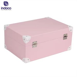 2026 best-selling high-quality handle drift gift box elegant gift box gray cardboard luggage wholesale - Product Image 3