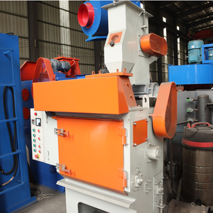 Avita bắn nổ máy giá cao su vành đai phun cát bề mặt kim loại tự động làm sạch và nhào lộn bắn nổ mìn - Product Image 6