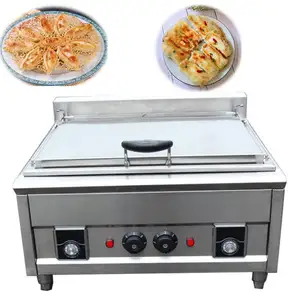 Máquina automática de pegatinas de bollos y ollas Gyoza 2023, freidora de bolas de masa hervida con Motor de núcleo, parrilla de cocina casera usada, equipo Samosa Empanada