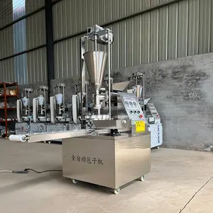 완전 자동 상업용 소형 네팔 야채 Momo Bun Baozi 곡물 제품 레스토랑 용 기계 만들기