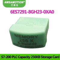 Carte de stockage CPU AMSAMOTION 6ES7 291-8GH23-0XA0 avec mémoire 256K, certifiée CE, 24V pour PLC S7-200, composants industriels S7-22X