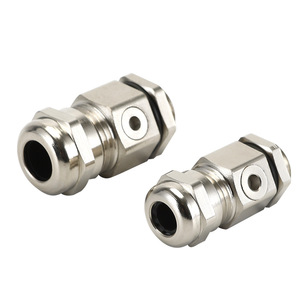 Presse-étoupe en acier inoxydable avec connexion filetée PG, connecteur étanche IP65 basse tension - Product Image 4