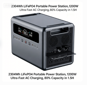 Centrale Électrique Portable 1000W à Onde Sinusoïdale Pure, Générateur Solaire avec 2 Sorties CA 1000W, Chargeur Sans Fil Type-C pour <span class=keywords><strong>Camping</strong></span>-<span class=keywords><strong>Car</strong></span>, Van Life et Urgences - Product Image 2