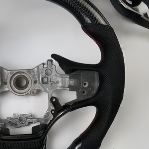 Volante de Fibra de Carbono Real para <span class=keywords><strong>Lexus</strong></span> RC GS 500 350 300h 250 NX Primera Generación AZ10, IS Tercera Generación, IS Cuarta Generación - Product Image 3